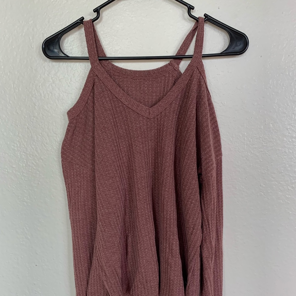 Waffle Knit Long Sleeve